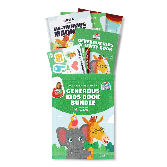 Generous Kids 3-Book Bundle With Activity Book
