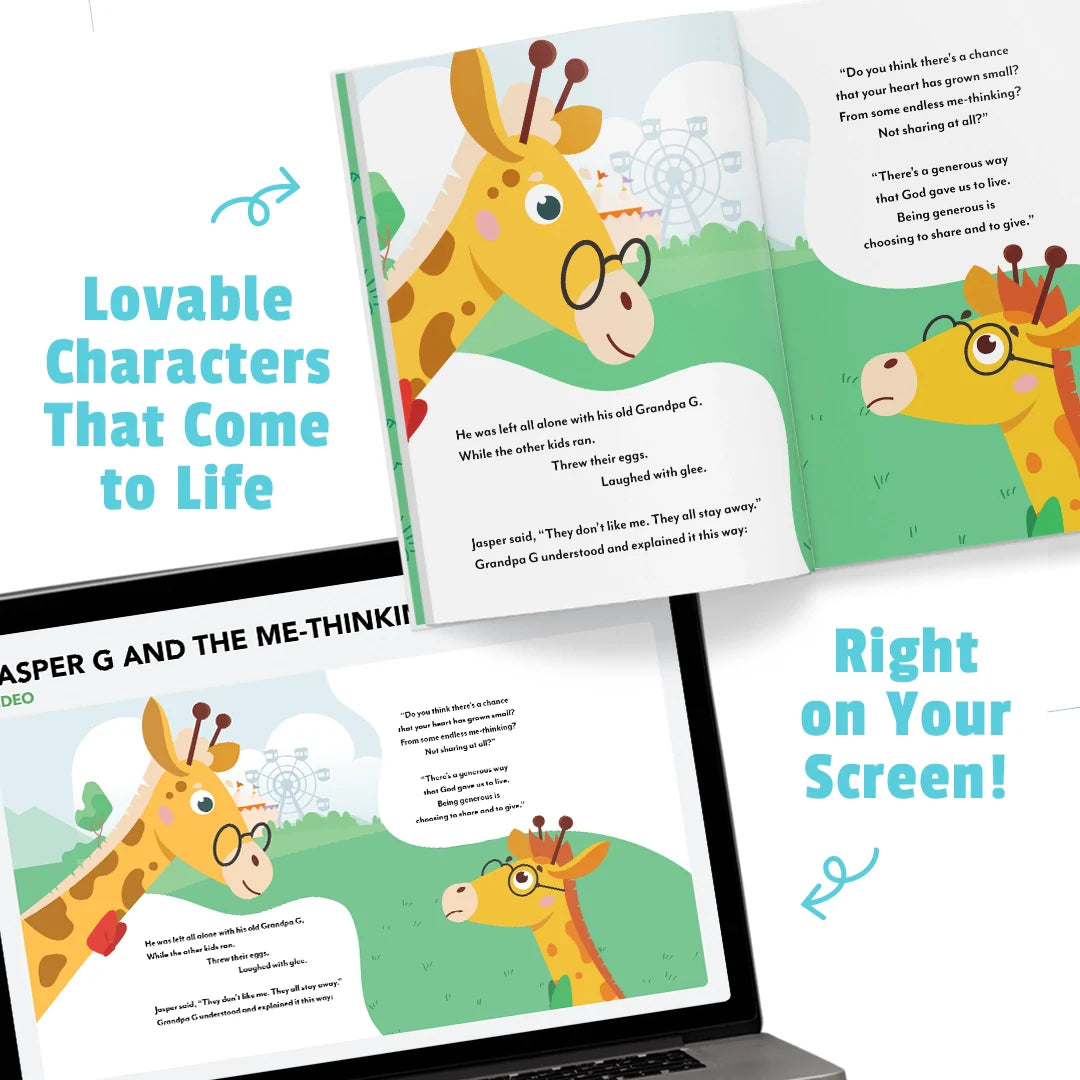 Generous Kids 3-Book Bundle With Activity Book