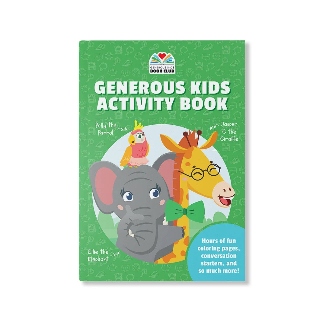 Generous Kids 3-Book Bundle With Activity Book