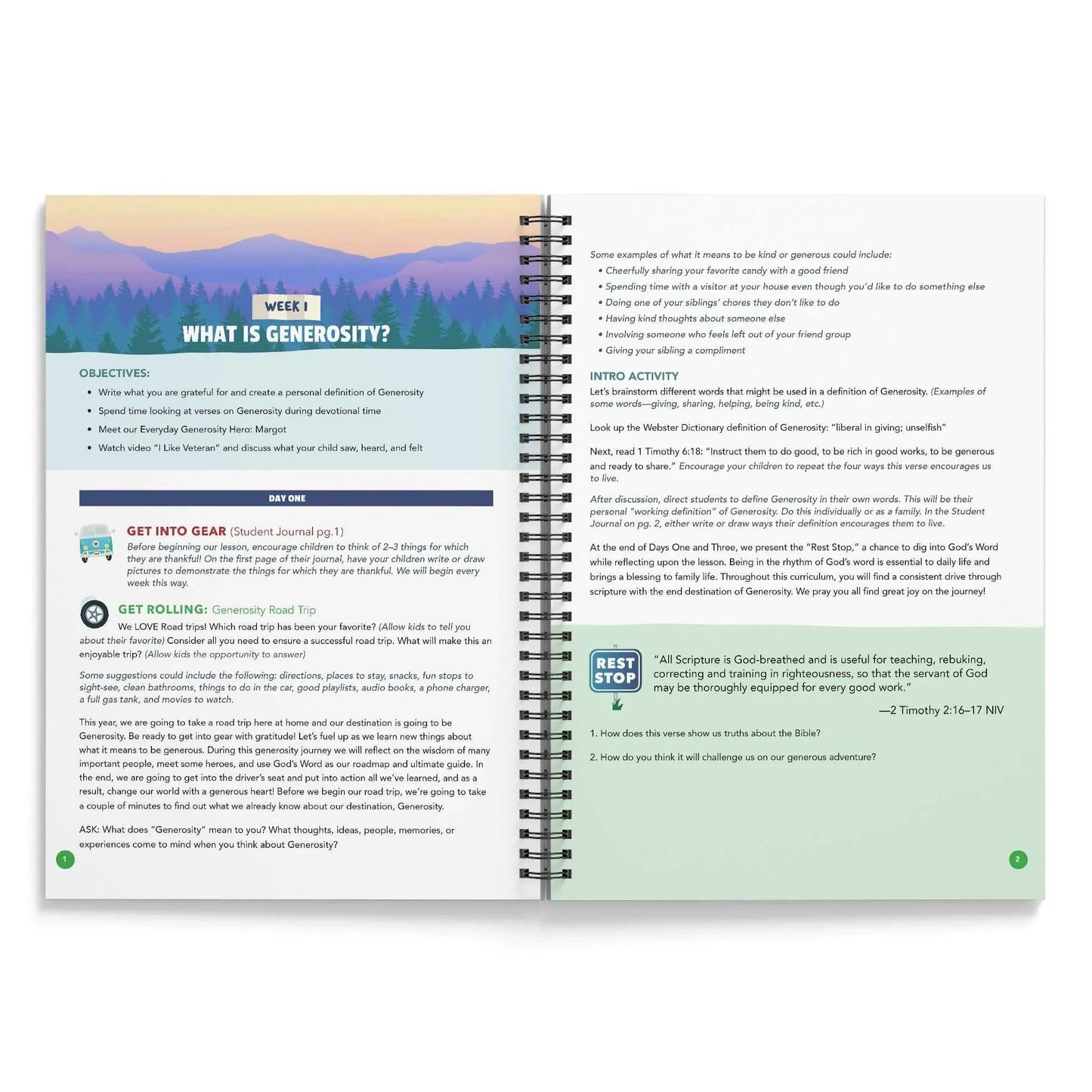 Generous Students Homeschool Curriculum (Ages 5-15)