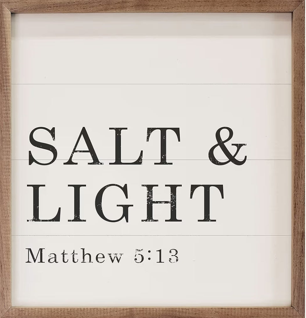 Salt & Light Matthew 5:13