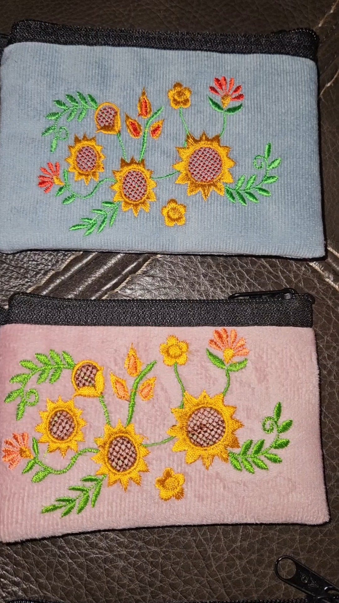 Handmade Embroidered Ecuadorian Coin Purse