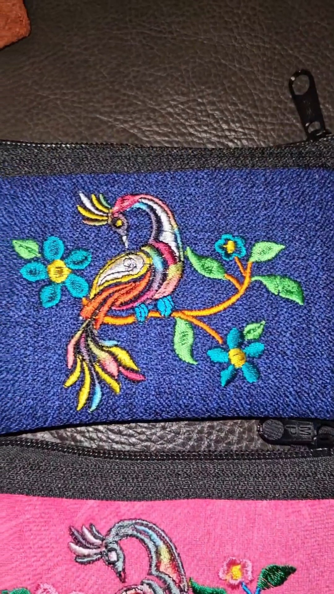Handmade Embroidered Ecuadorian Coin Purse