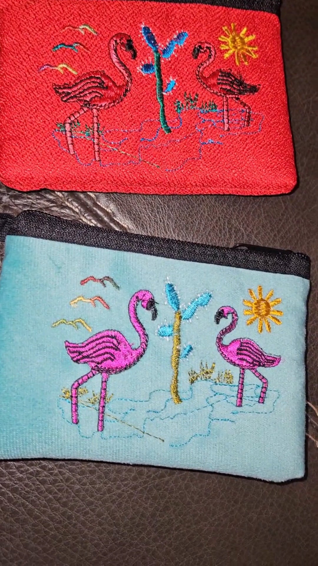 Handmade Embroidered Ecuadorian Coin Purse