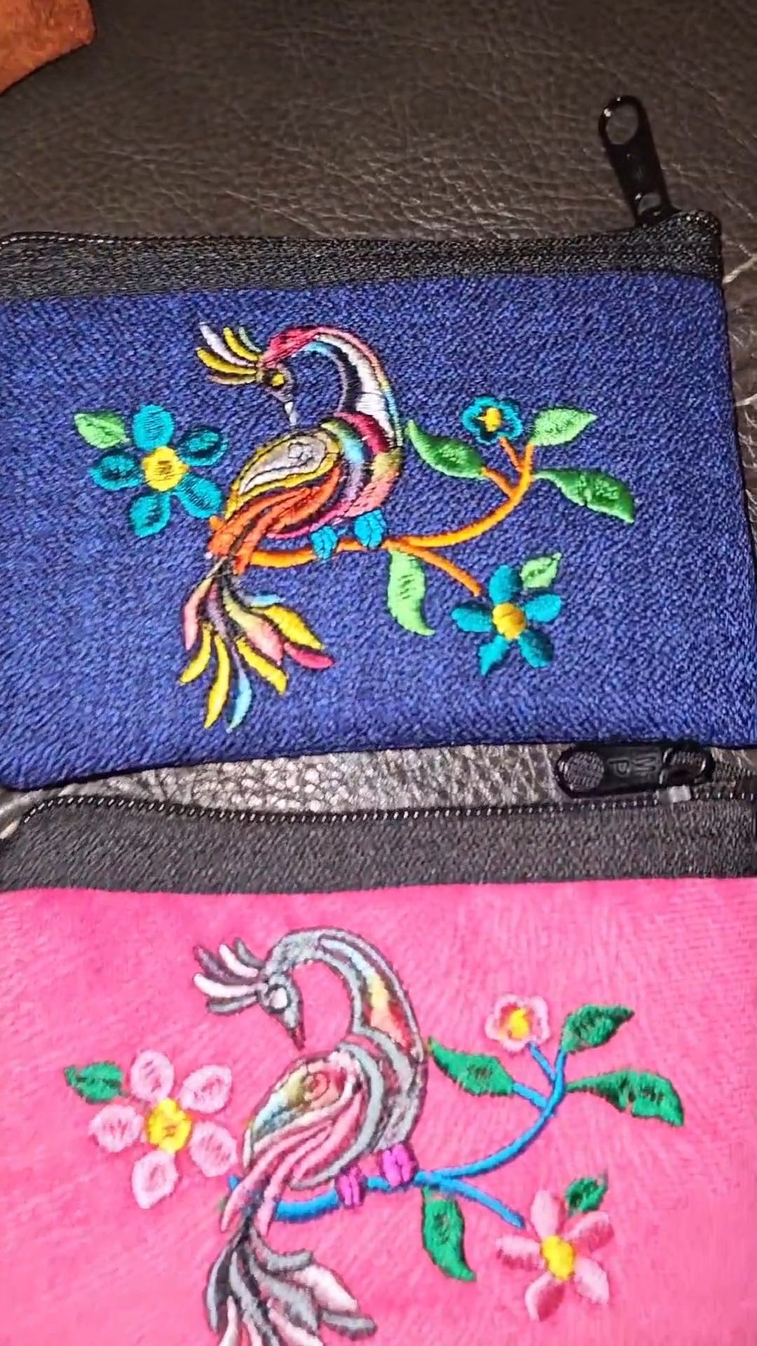 Handmade Embroidered Ecuadorian Coin Purse