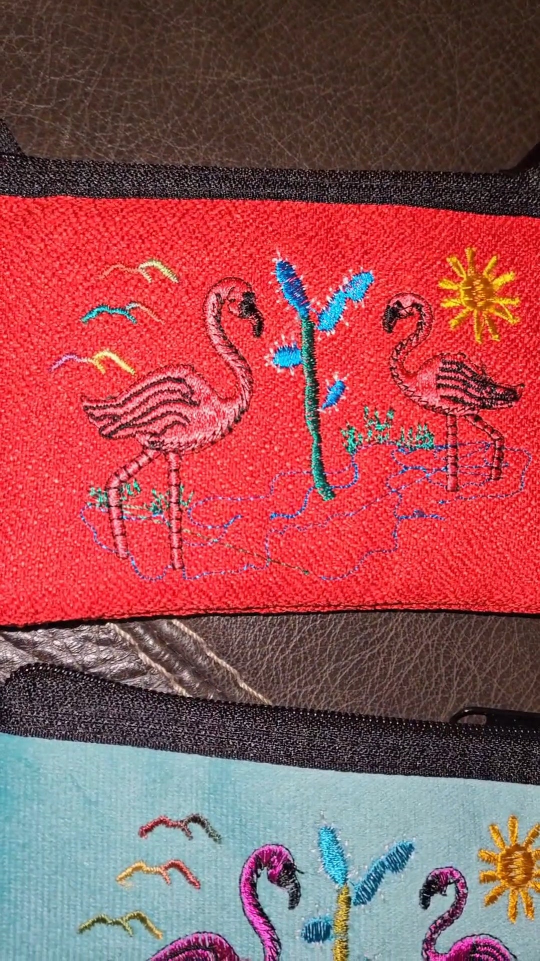Handmade Embroidered Ecuadorian Coin Purse