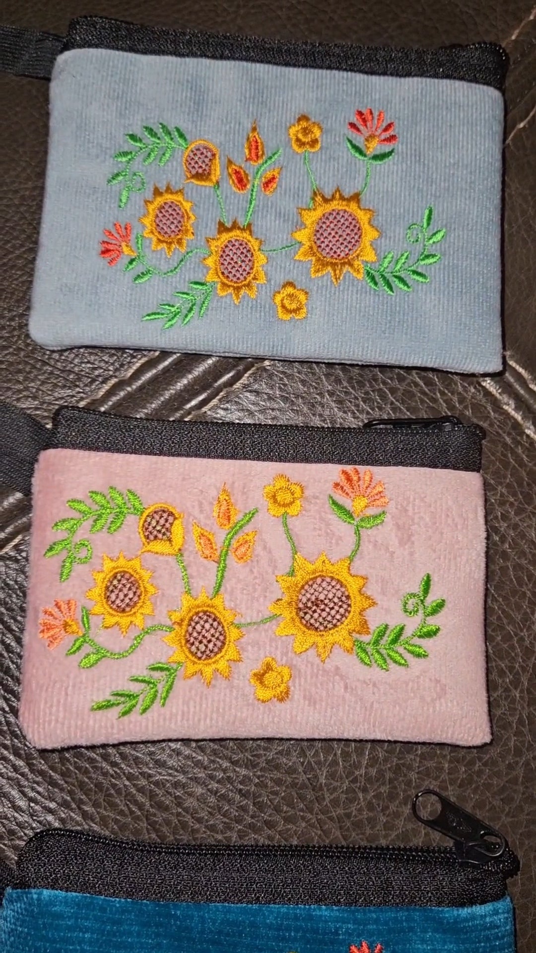 Handmade Embroidered Ecuadorian Coin Purse