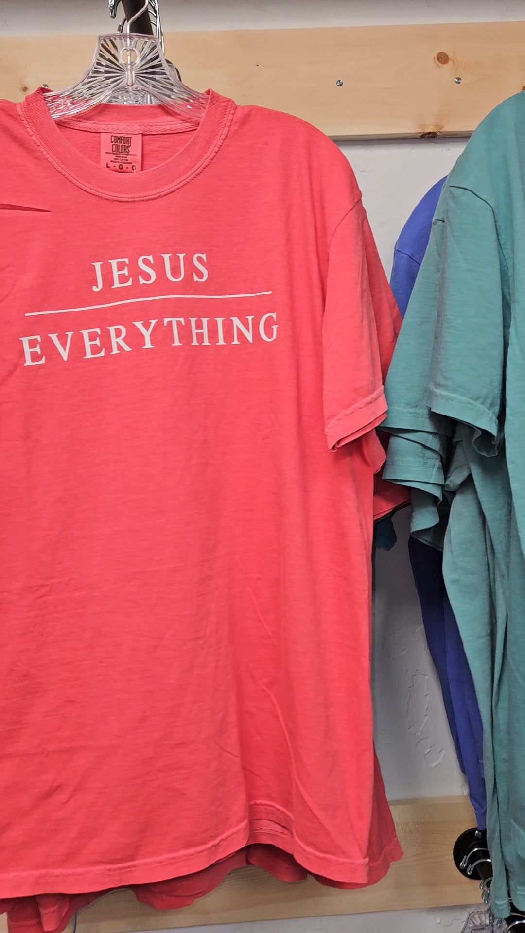 Jesus Over Everything Short Sleeve Tee