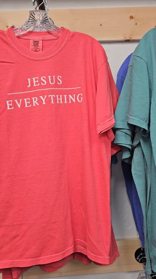 Jesus Over Everything Short Sleeve Tee