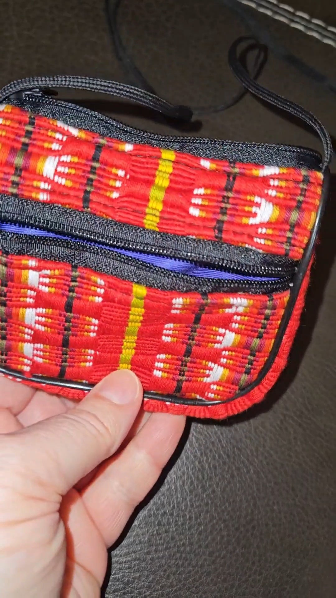Mini Guatemalan Crossbody Pouch