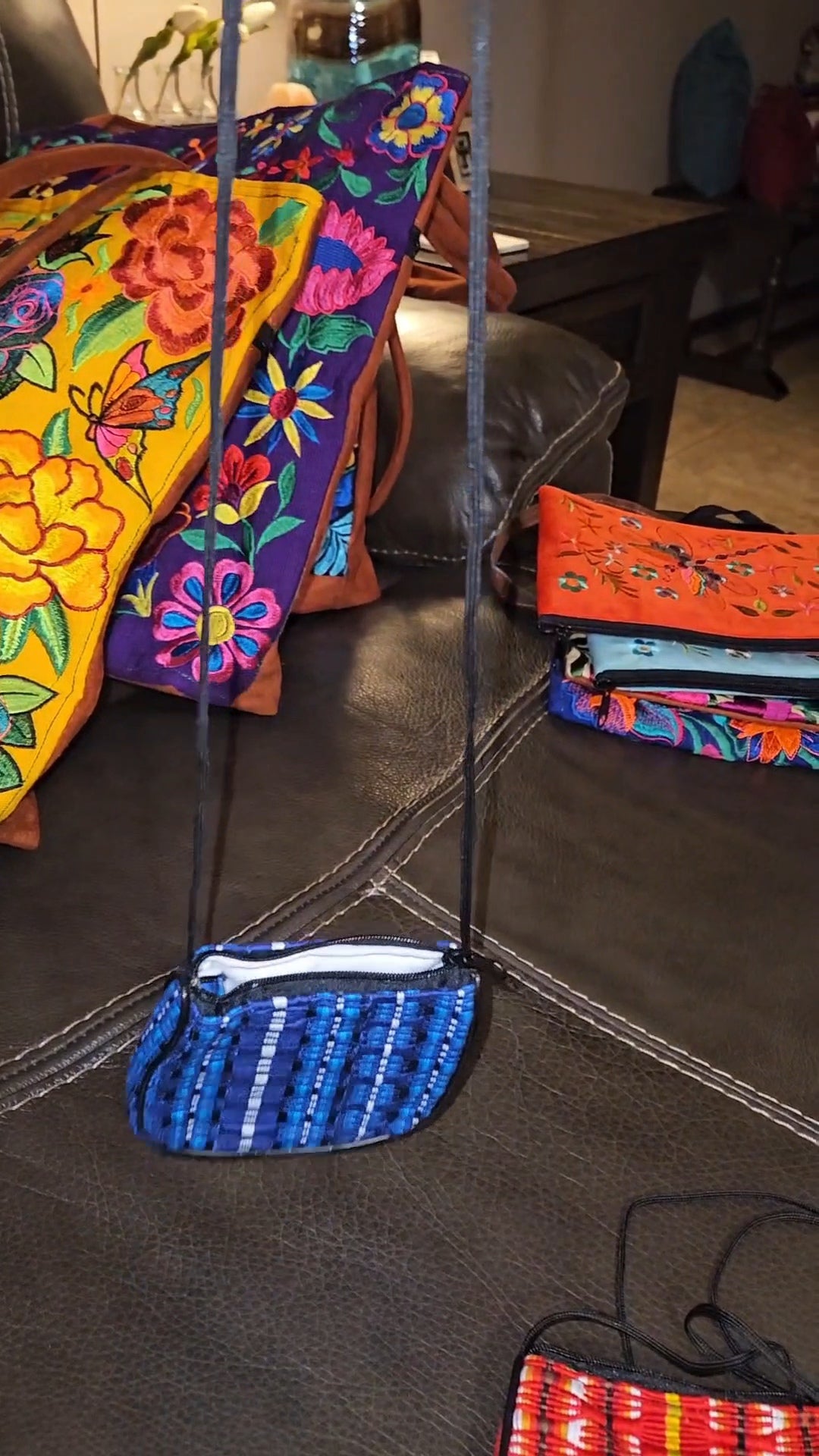 Mini Guatemalan Crossbody Pouch
