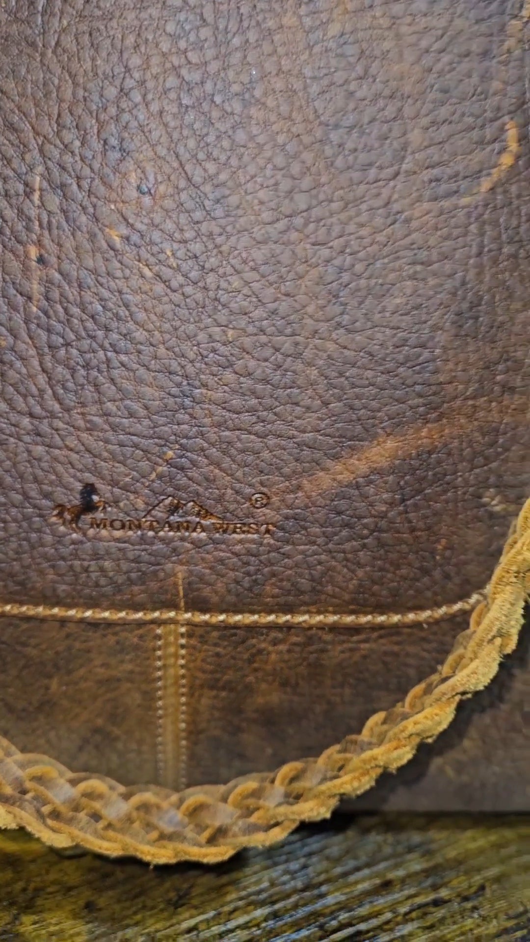 Genuine Leather Concealed Carry Tote