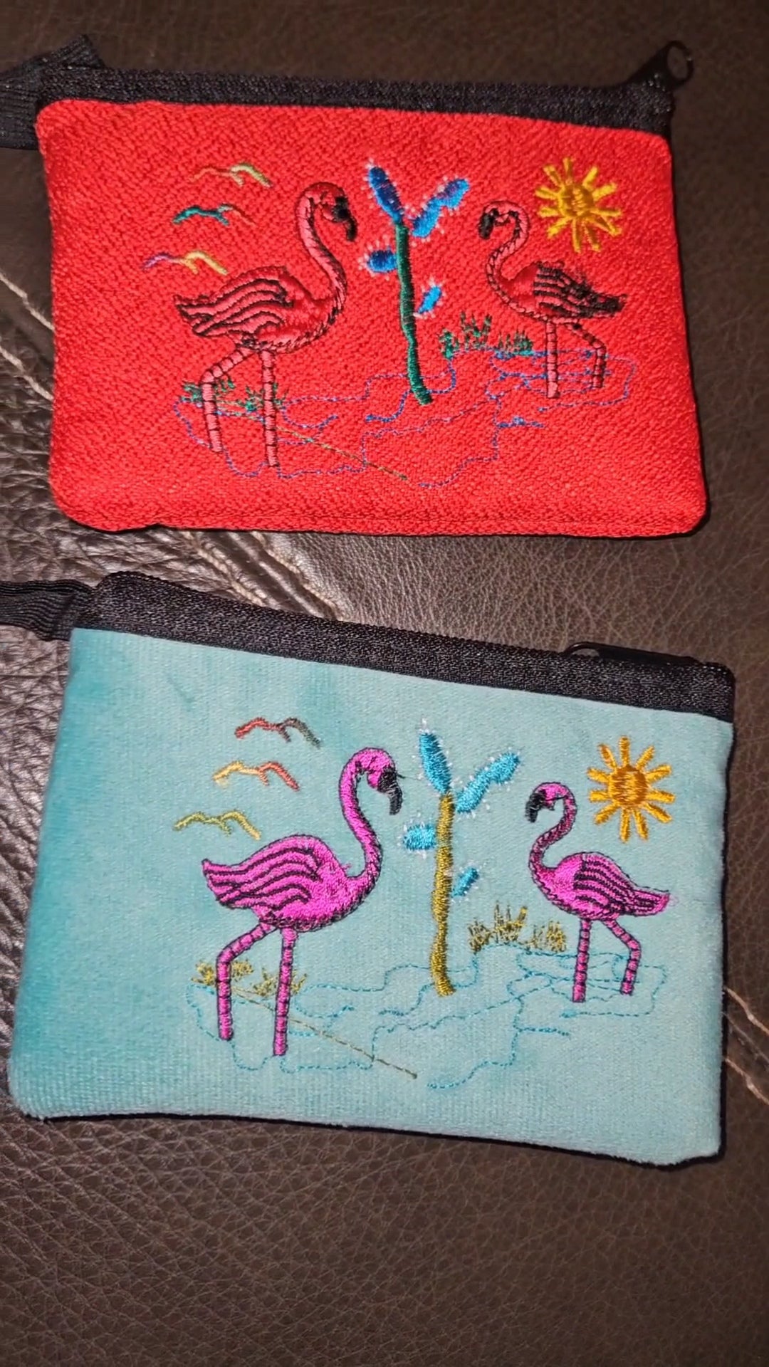 Handmade Embroidered Ecuadorian Coin Purse