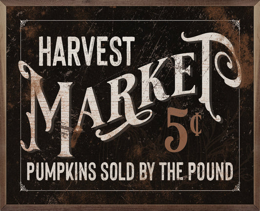 Harvest Market 5 Cents Black