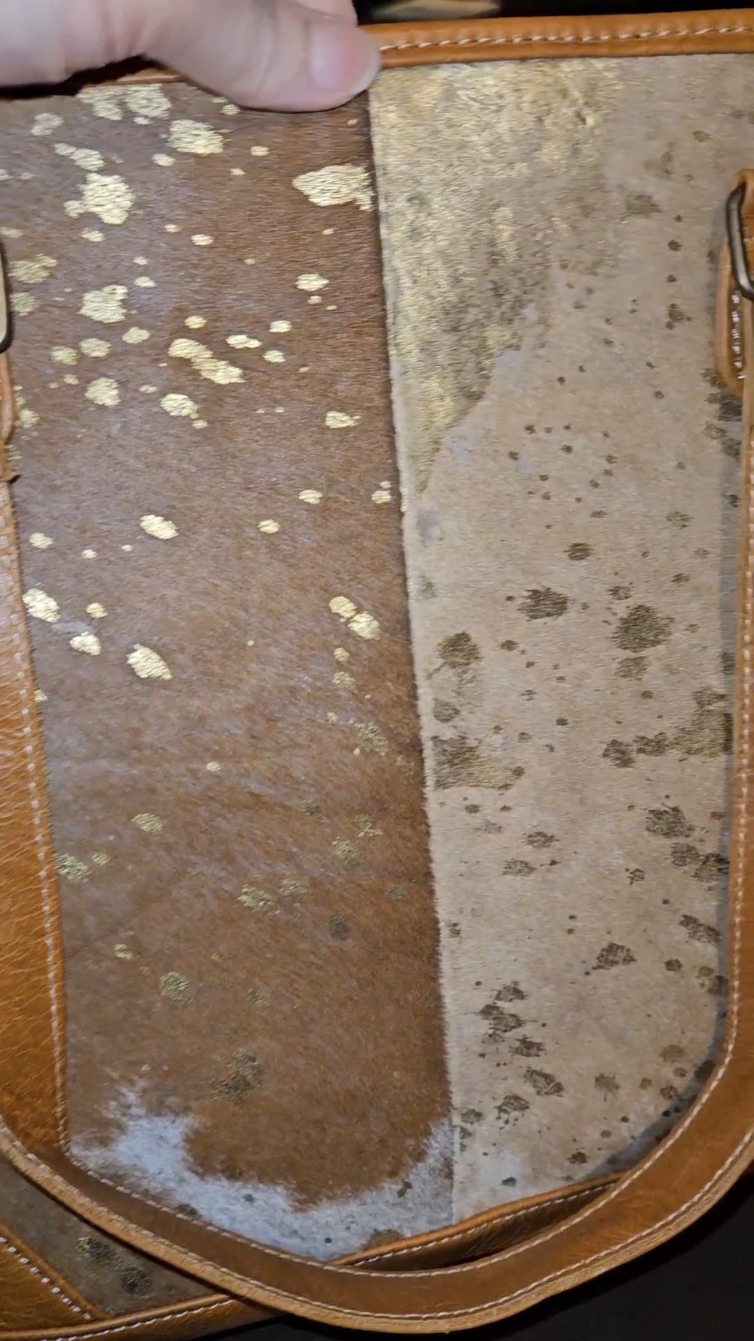 Genuine Leather Tote w/Laptop Compartment