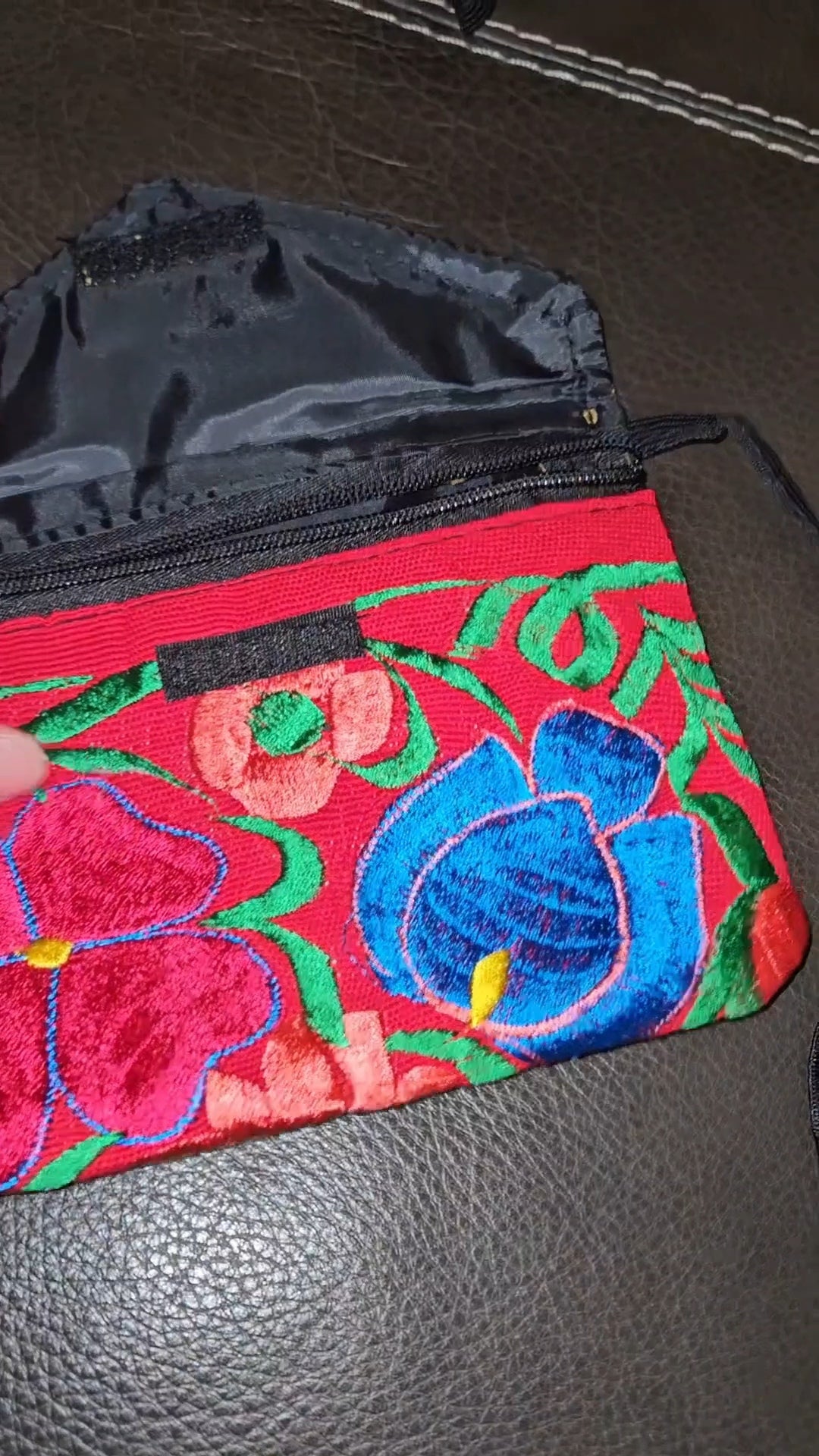 Mini Embroidered Envelope Crossbody