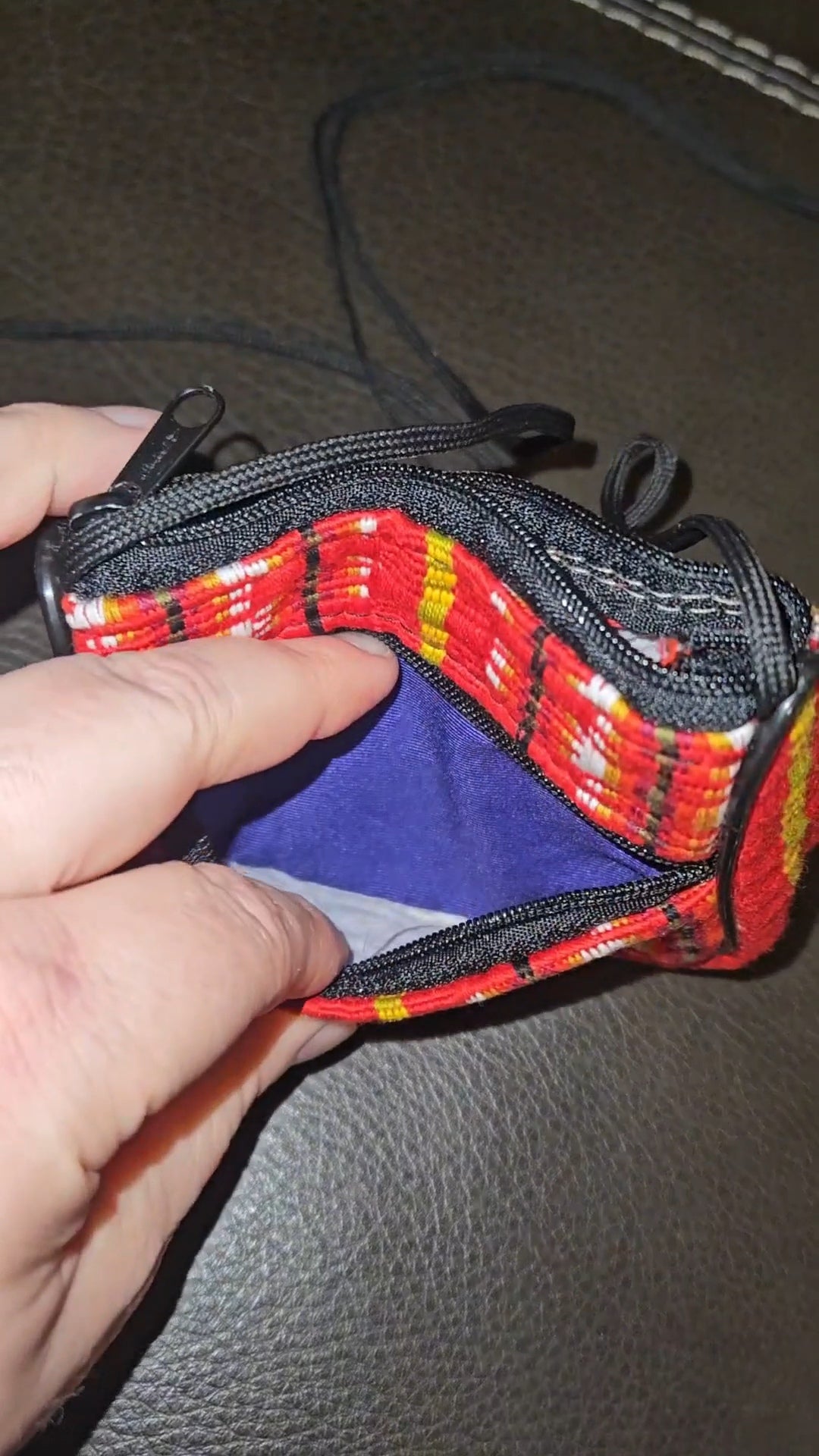 Mini Guatemalan Crossbody Pouch