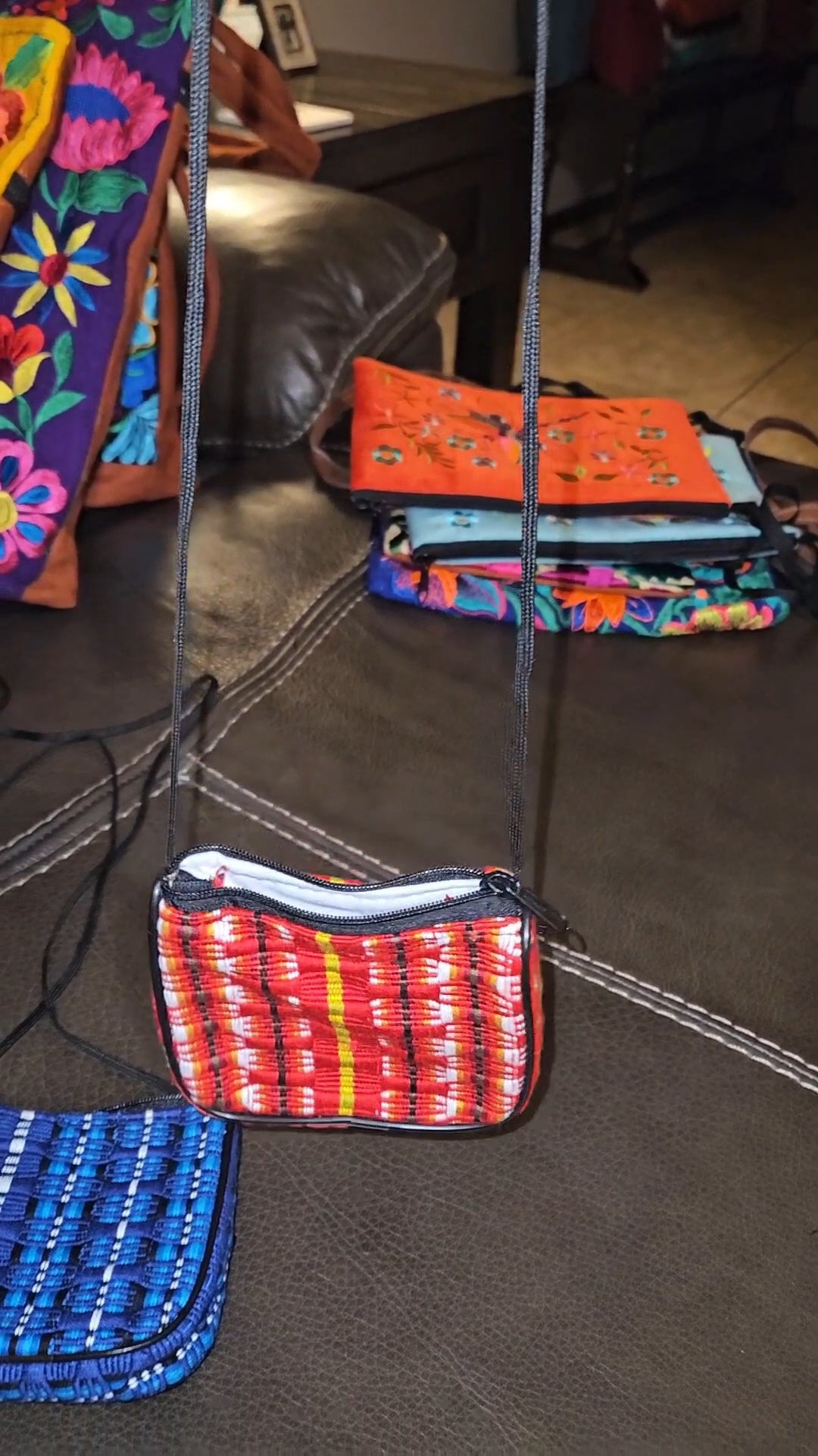 Mini Guatemalan Crossbody Pouch