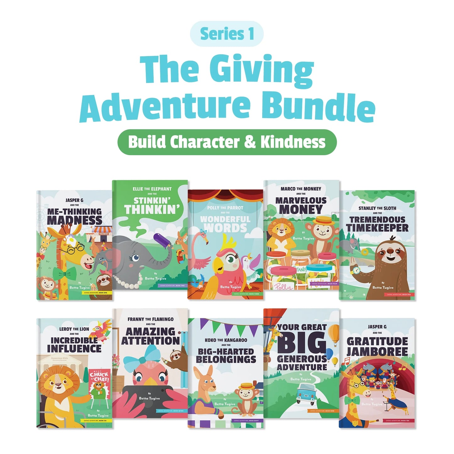 #1 Christian Children’s Book Collection: Build Character & Kindness