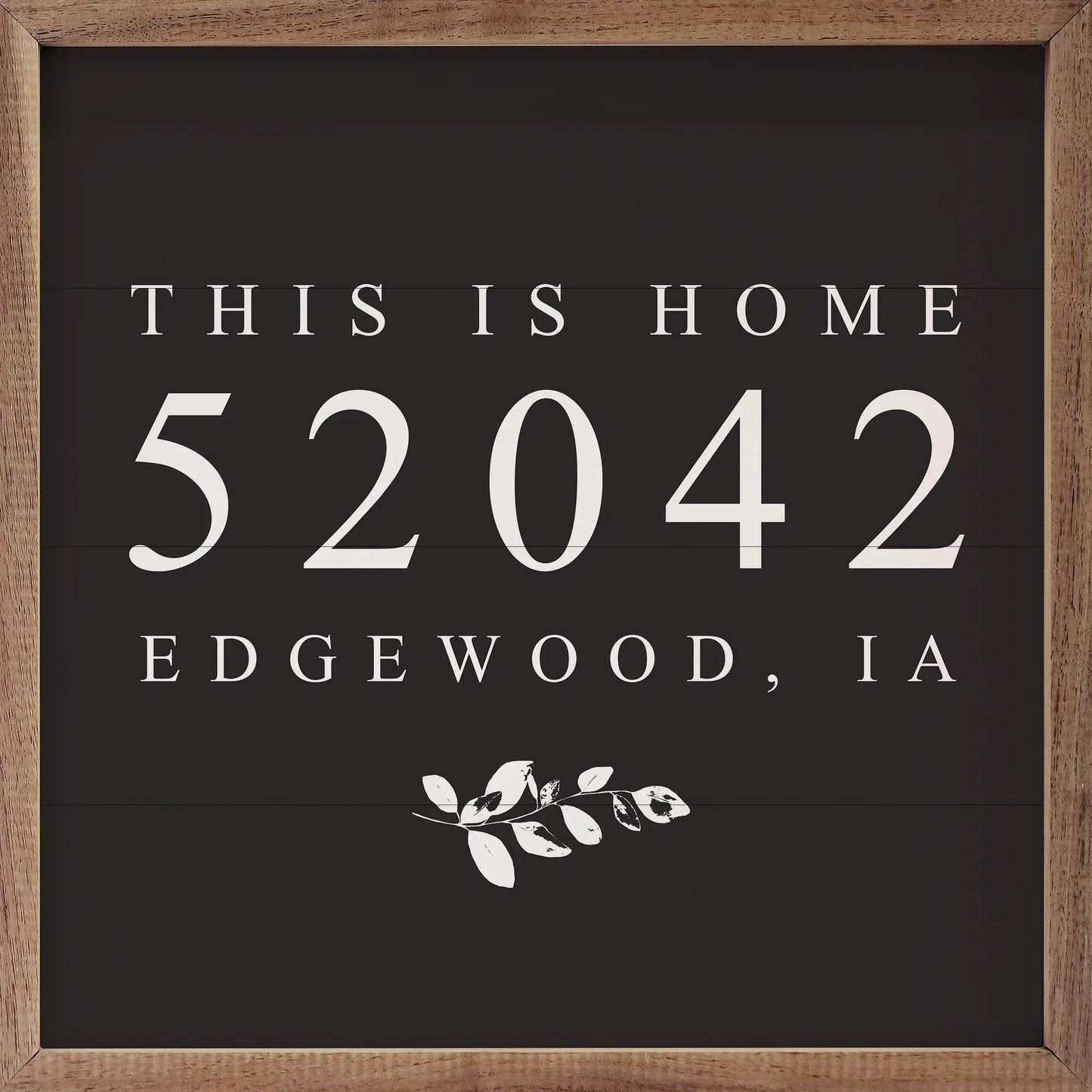 This Is Home Personalized City State Zip